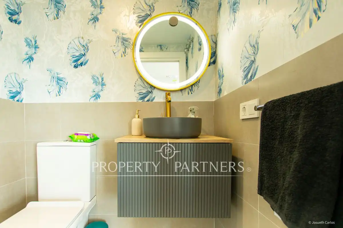 Baño de Ático en venta en Canet d'En Berenguer con Aire acondicionado, Calefacción y Jardín privado