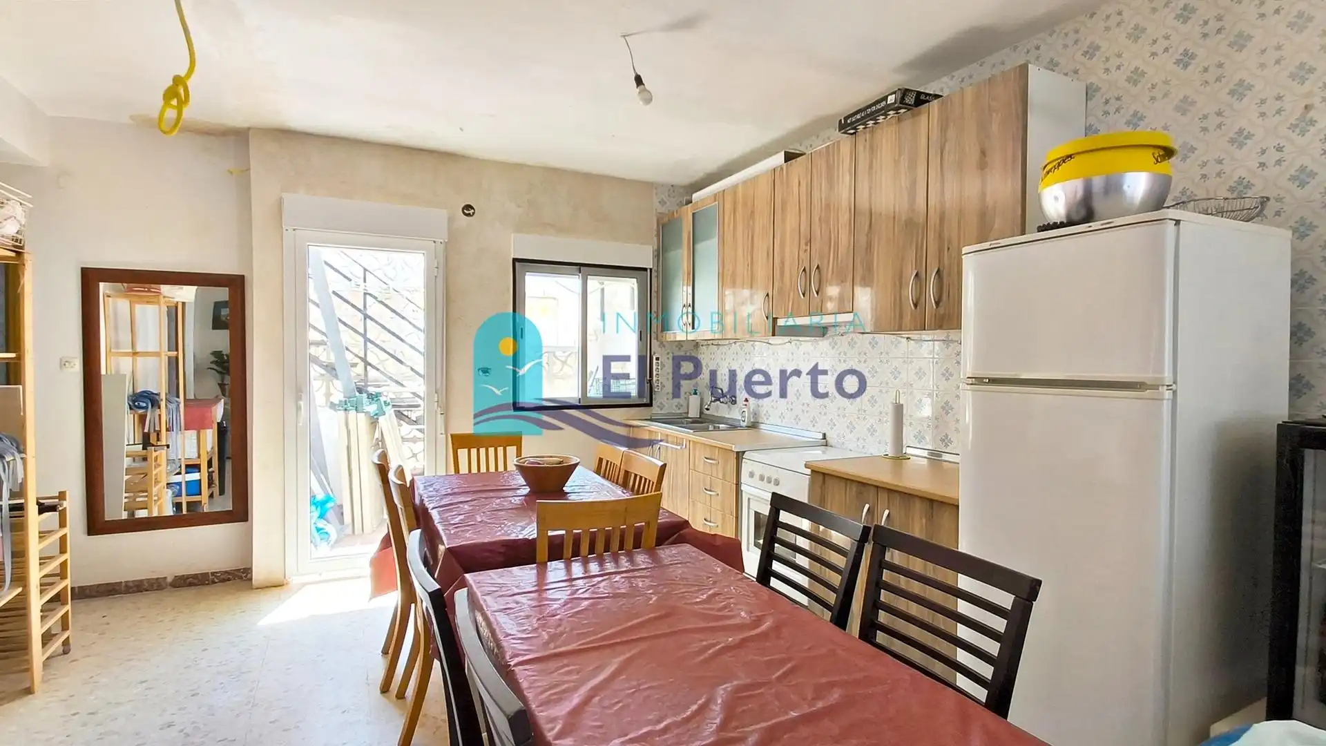 Cocina de Piso en venta en Mazarrón con Terraza, Trastero y Amueblado