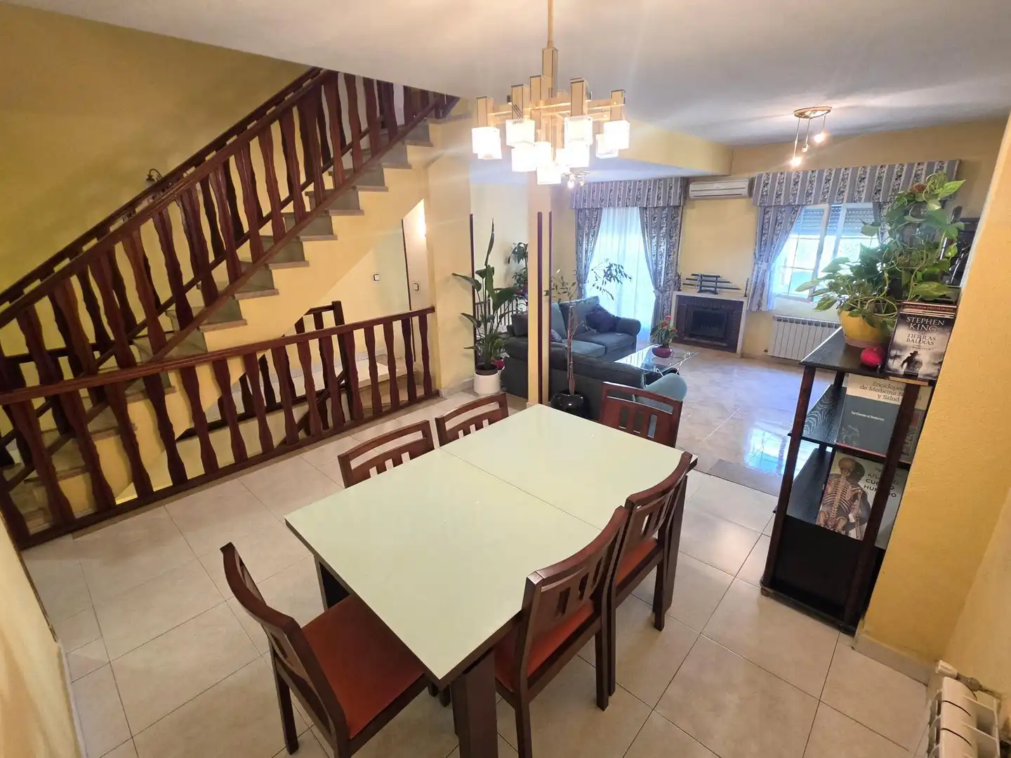 Dining room of Detached homes for sale in Valdemoro  with Air Conditioner, Heating and Terrace