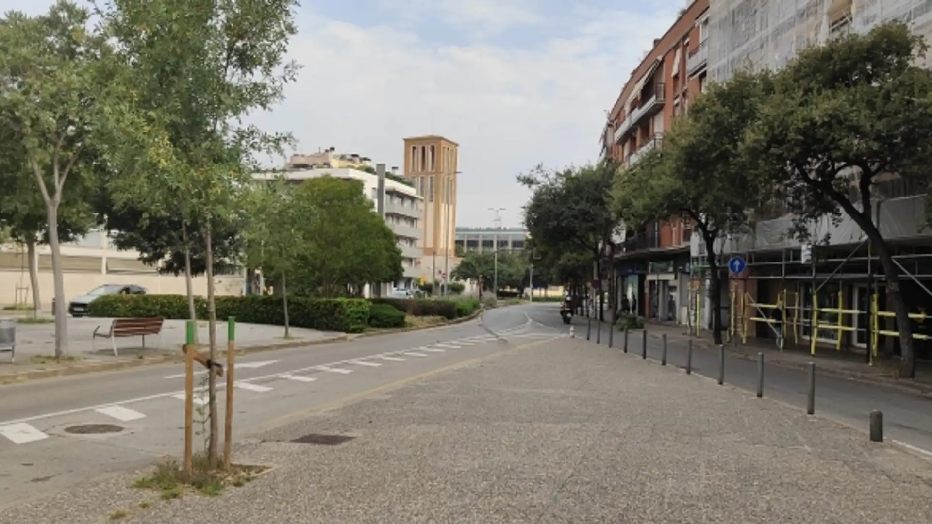 Vista exterior de Garaje en venta en Girona Capital