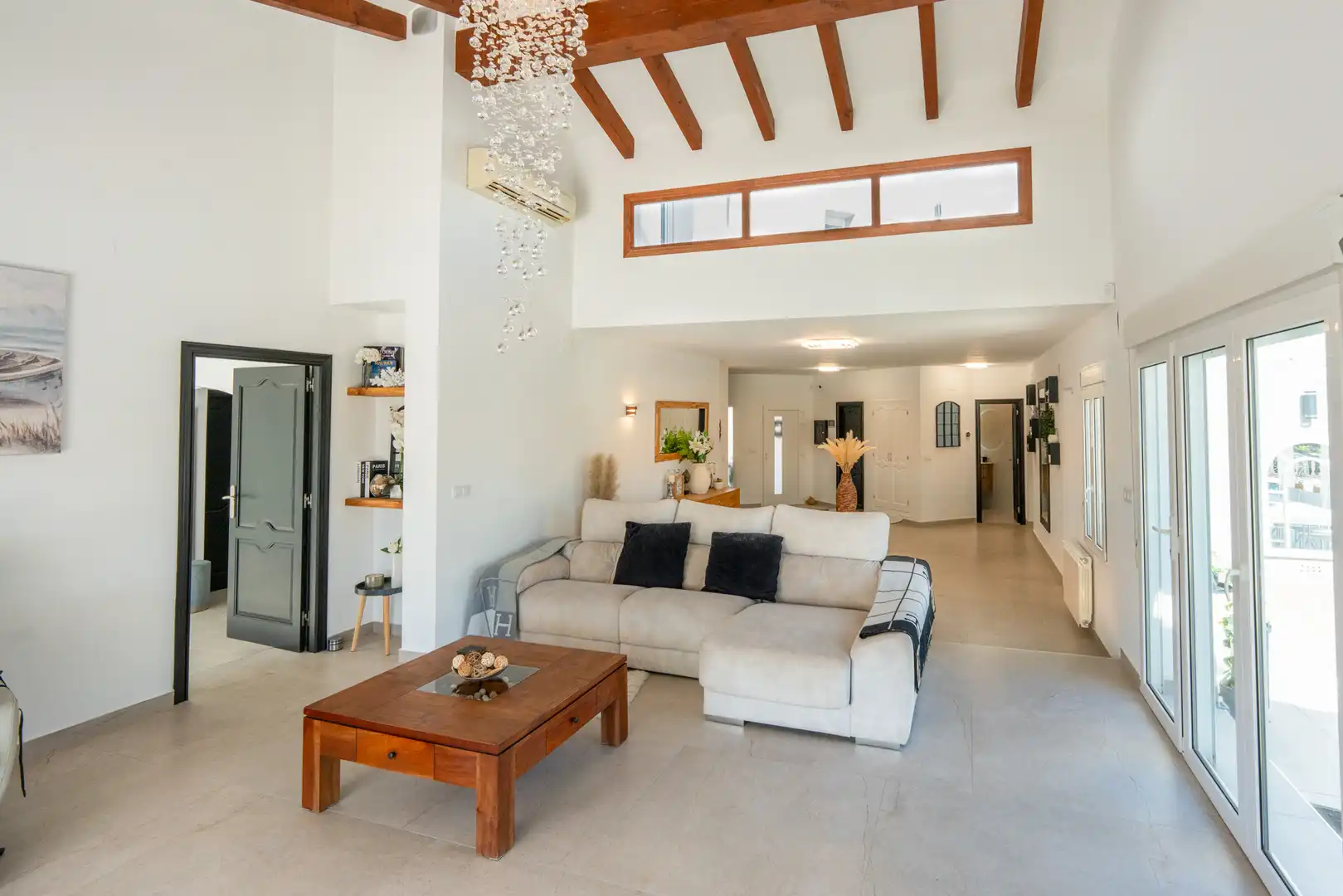 Living room of Houses for sale in Dénia  with Air Conditioner, Heating and Terrace