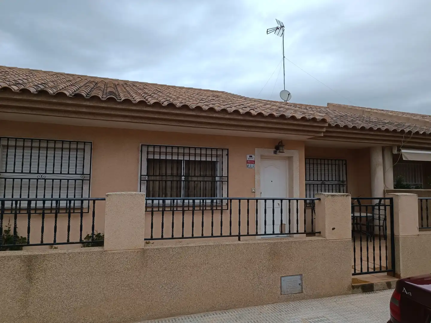 Vista exterior de Casa adosada en venta en Cartagena con Aire acondicionado, Terraza y Trastero