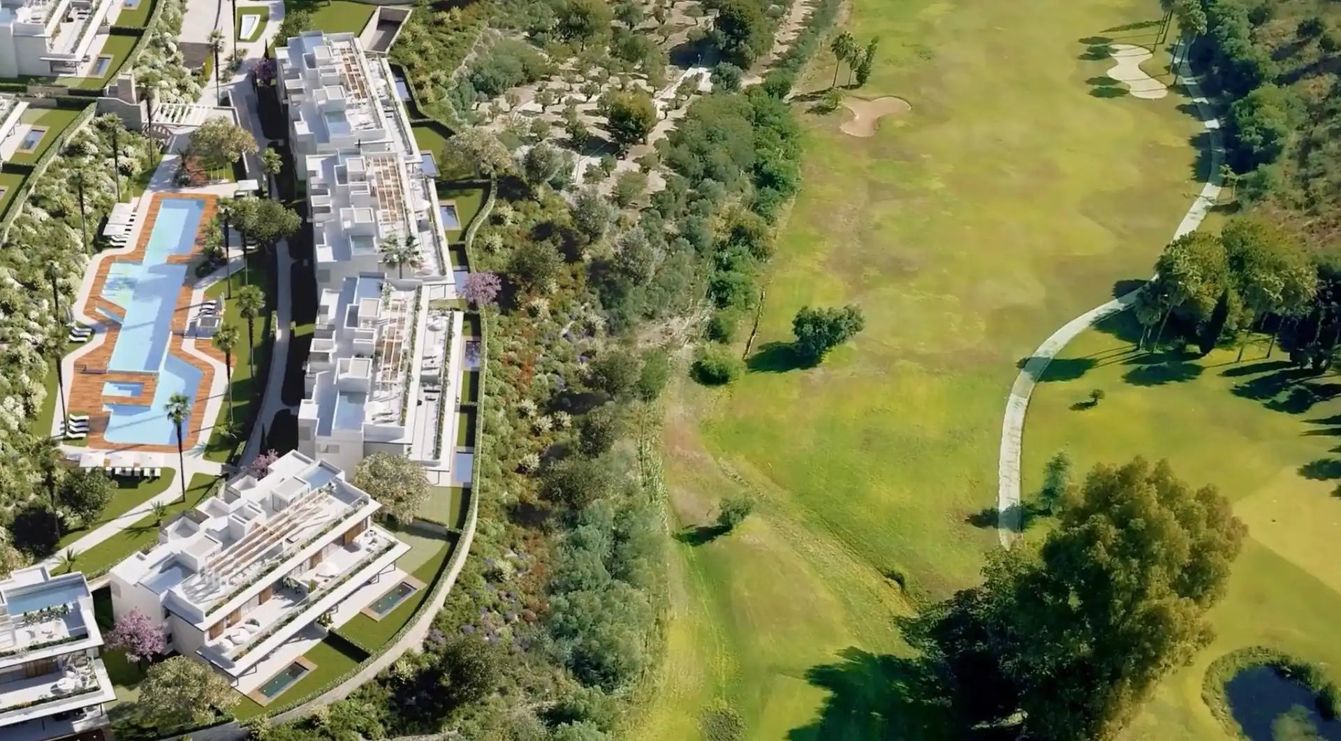 Vista exterior de Àtic en venda en Marbella amb Aire condicionat, Calefacció i Jardí privat