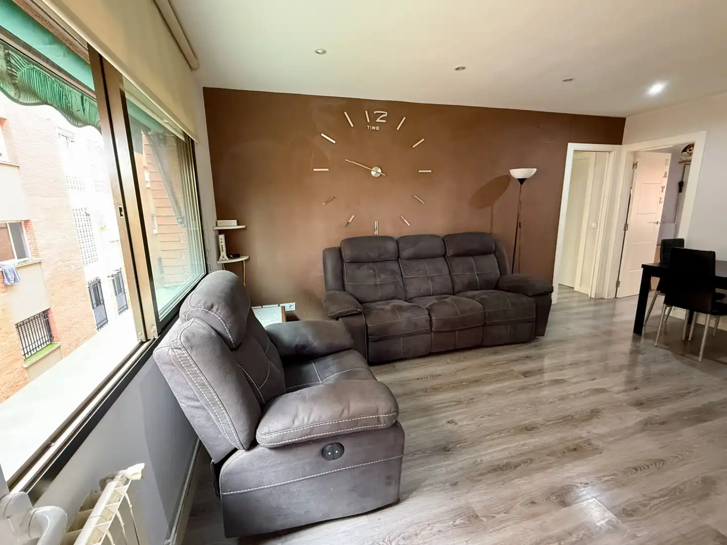 Sala de estar de Piso en venta en Barcelona con Aire acondicionado, Calefacción y Parquet