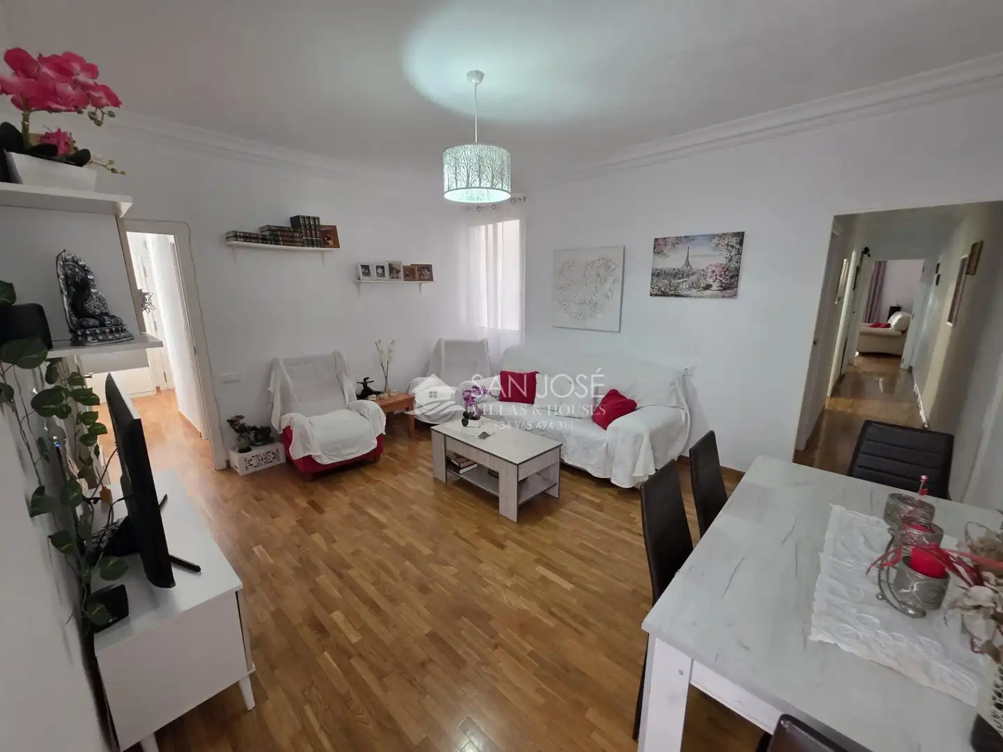 Living room of Flat for sale in Alicante / Alacant  with Air Conditioner and Balcony