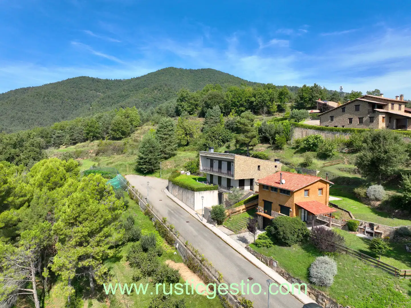 Vista exterior de Casa o chalet en venta en Borredà con Aire acondicionado, Calefacción y Jardín privado