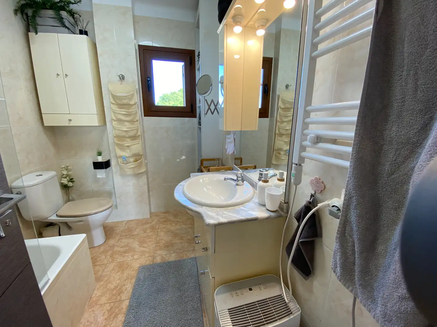 Badezimmer von Dachboden zum Verkauf in  Palma de Mallorca mit Klimaanlage, Heizung und Terrasse