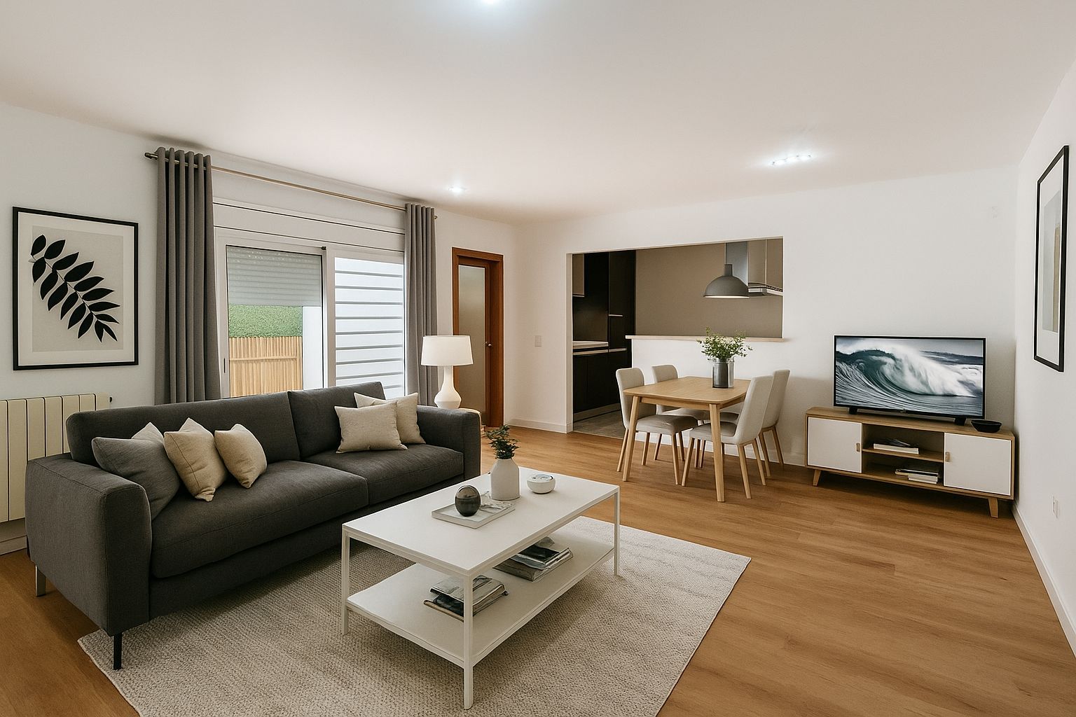 Sala d'estar de Planta baixa en venda en Cornellà de Llobregat