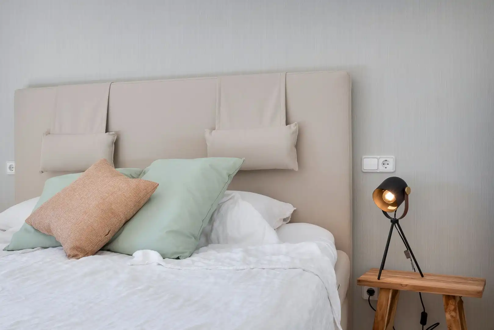 Schlafzimmer von Maisonette zur Miete in Benahavís mit Klimaanlage, Heizung und Privatgarten