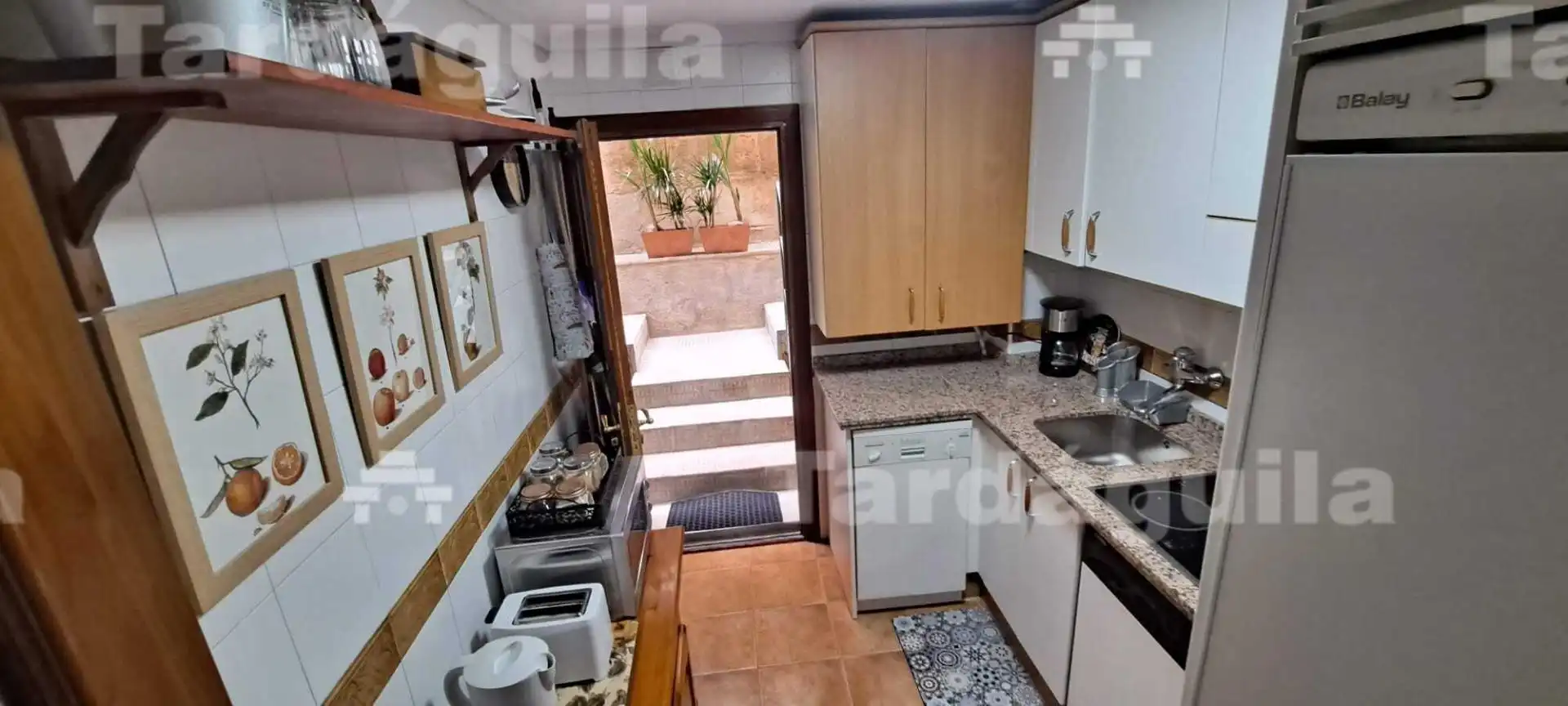 Kitchen of Flat for rent in Salamanca  with Heating, Terrace and Furnished