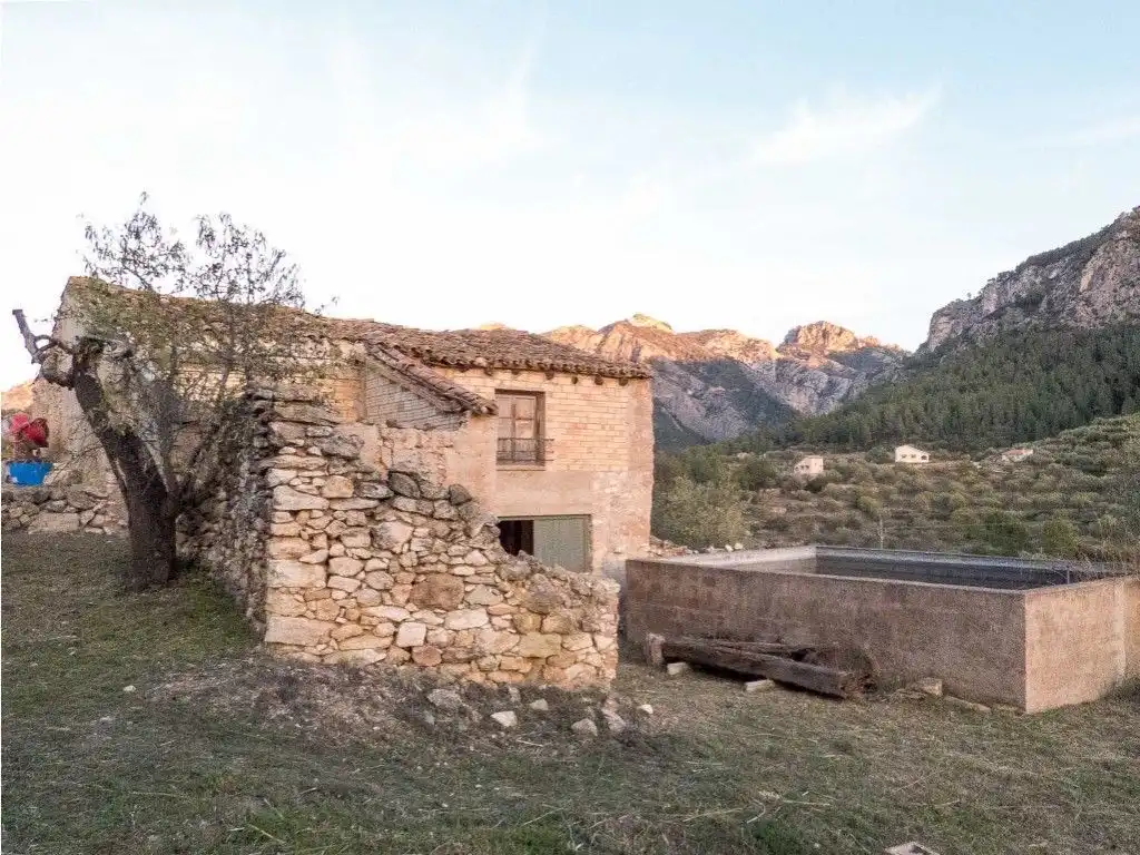 Vista exterior de Finca rústica en venta en Benifallet con Trastero