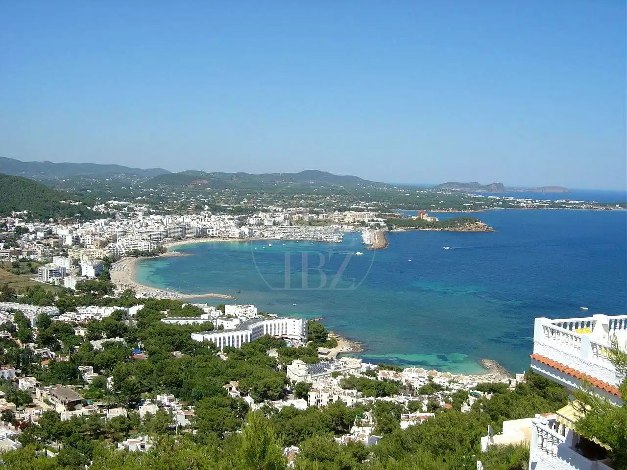 Exterior view of Houses for rent in Santa Eulària des Riu  with Air Conditioner, Private garden and Terrace