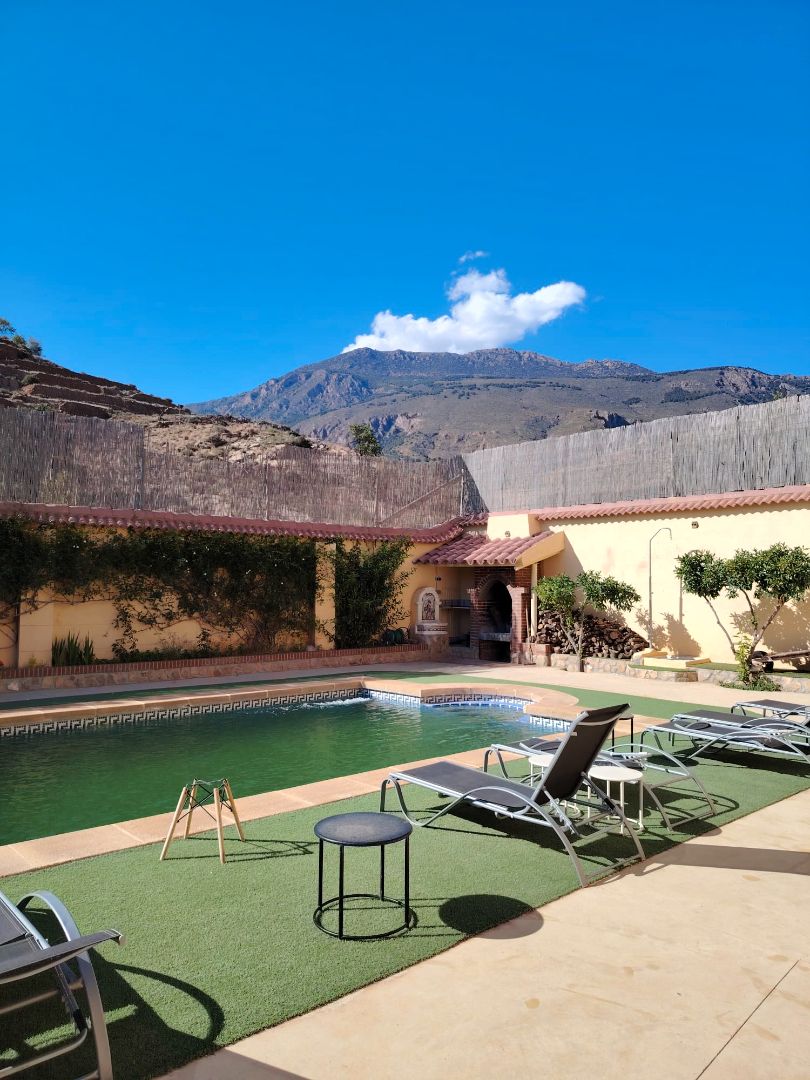 Piscina de Finca rústica en venda en Dalías amb Aire condicionat, Jardí privat i Terrassa