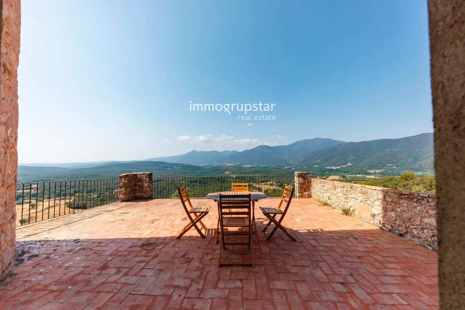 Terraza de Finca rústica en venta en Amer con Trastero