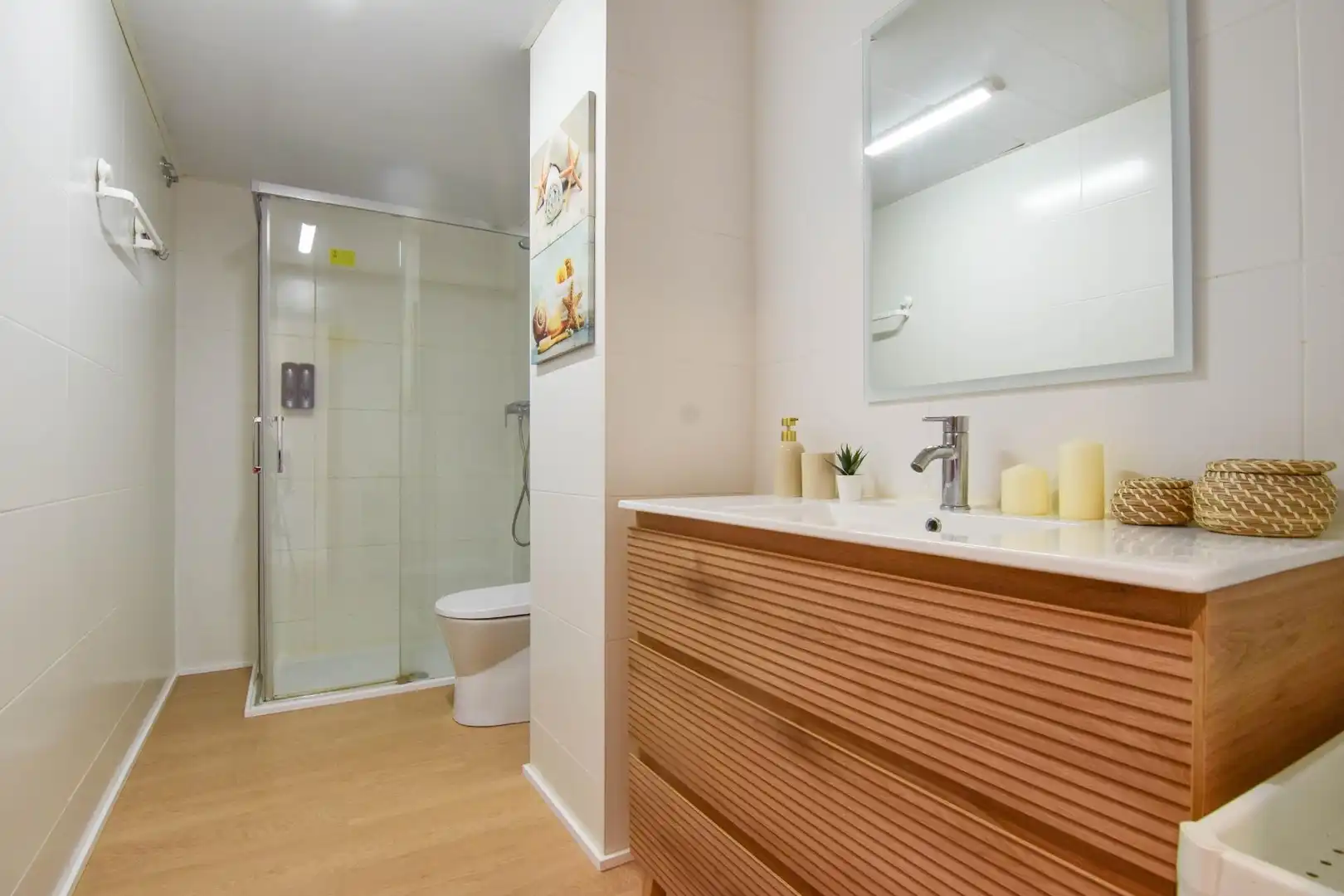 Bany de Apartament de lloguer en El Puig de Santa Maria amb Aire condicionat, Calefacció i Terrassa