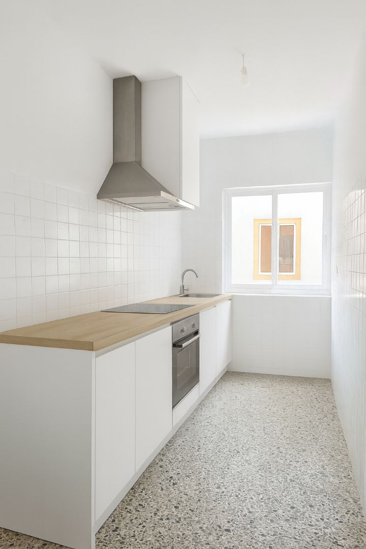 Kitchen of Flat for sale in Cedeira  with Furnished, Oven and Washing machine