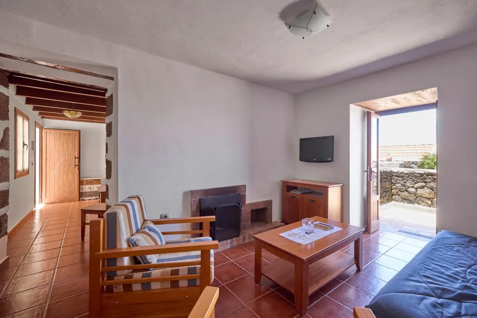 Sala de estar de Casa o chalet en venta en Valverde (Santa Cruz de Tenerife) con Jardín privado