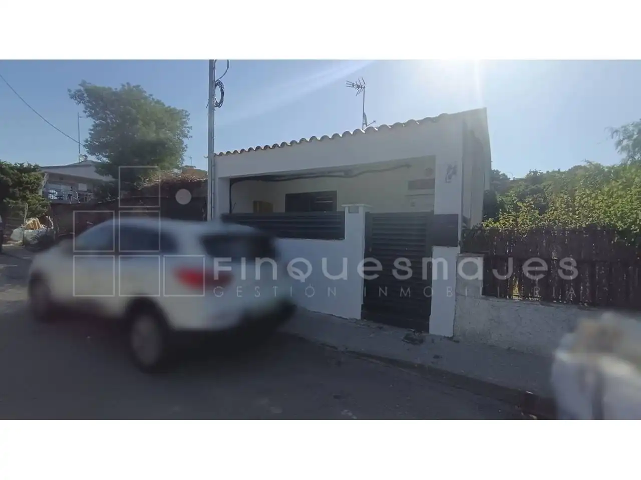 Exterior view of Houses for sale in Viladecavalls  with Air Conditioner, Parquet flooring and Terrace
