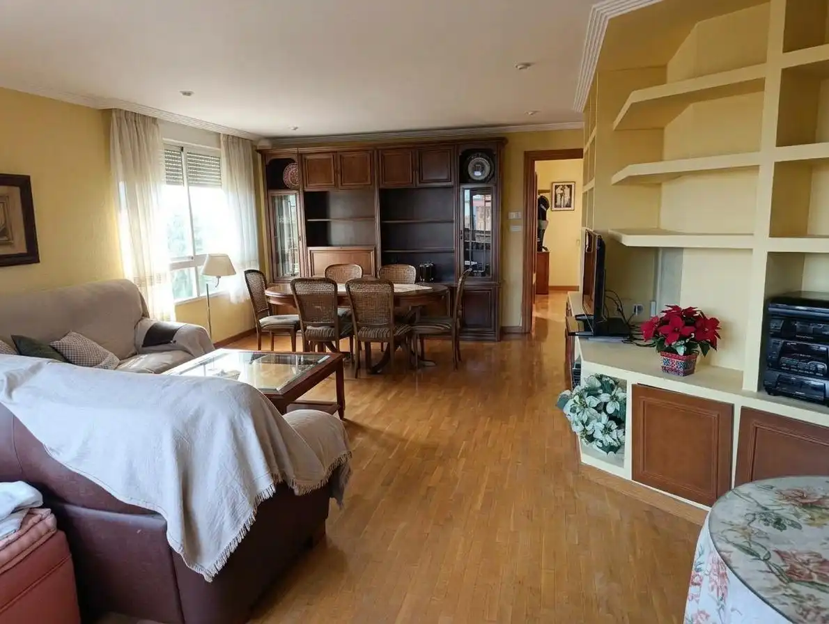 Sala de estar de Piso en venta en Elche / Elx con Aire acondicionado, Parquet y Terraza