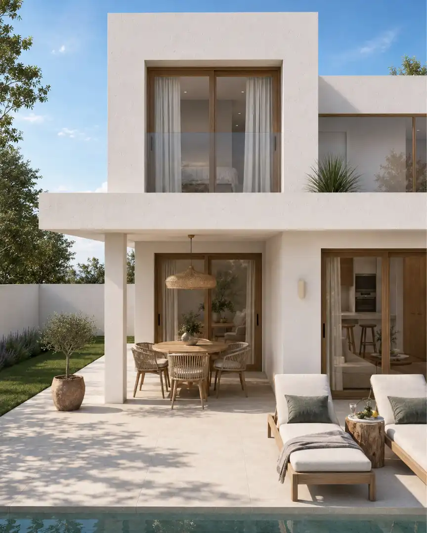 Terrassa de Casa o xalet en venda en La Pobla de Vallbona amb Aire condicionat, Jardí privat i Terrassa