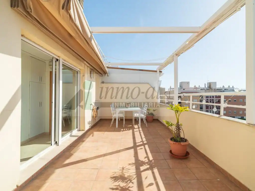 Terraza de Ático en venta en Almazora / Almassora con Aire acondicionado, Terraza y Balcón