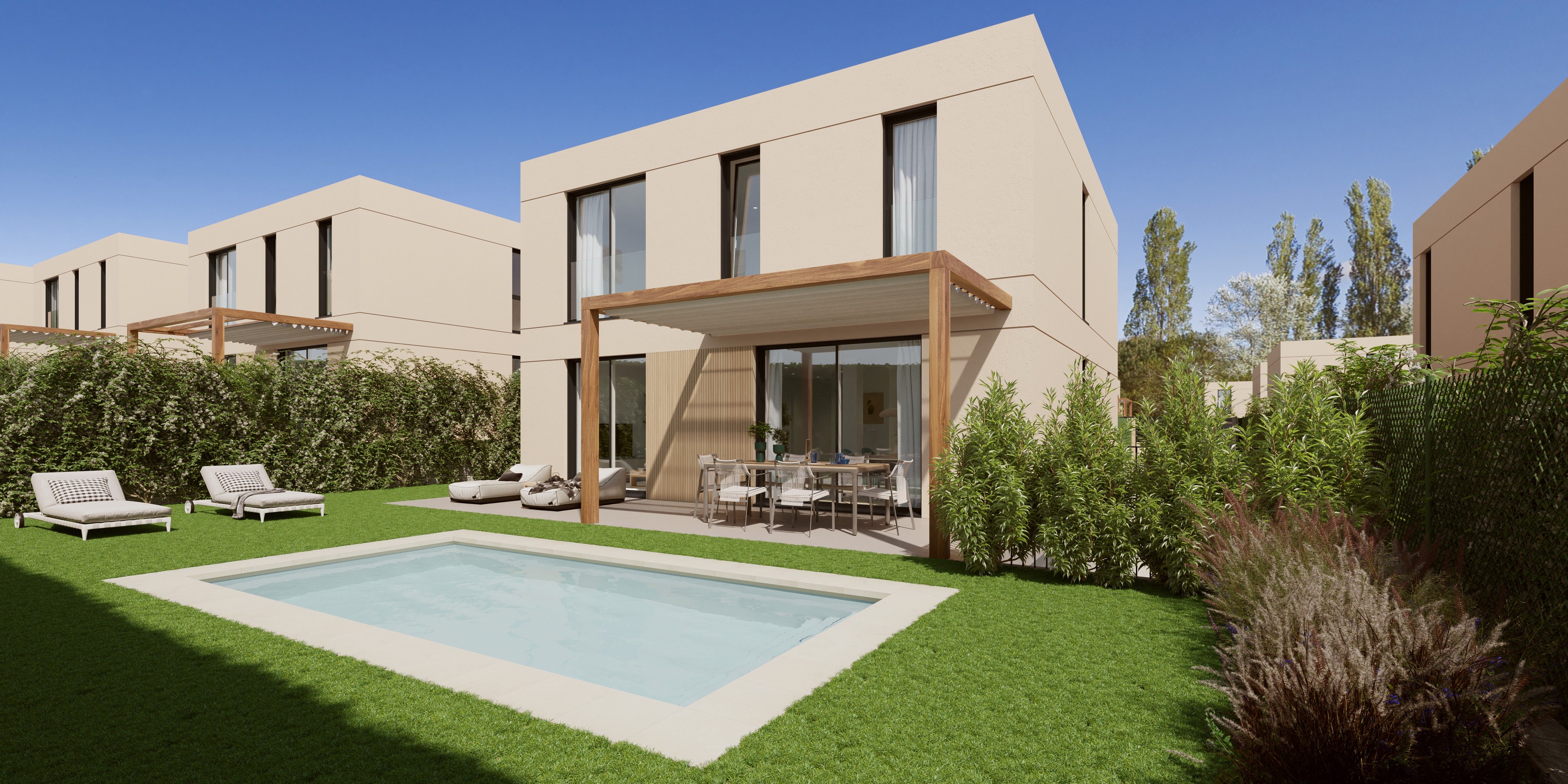 Jardín de Casa o chalet en venta en Oleiros con Calefacción, Jardín privado y Trastero