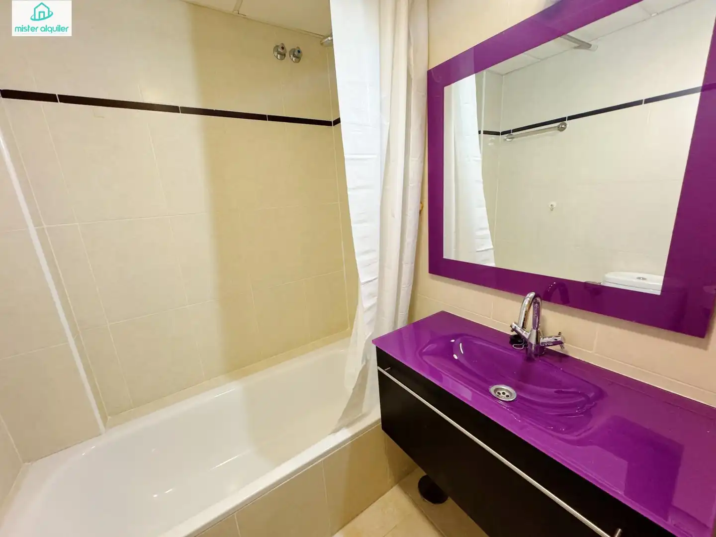 Bathroom of Apartments for rent in El Campello  with Air Conditioner, Private garden and Terrace