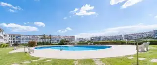 Swimming pool of Flat for sale in Empuriabrava  with Air Conditioner, Terrace and Furnished