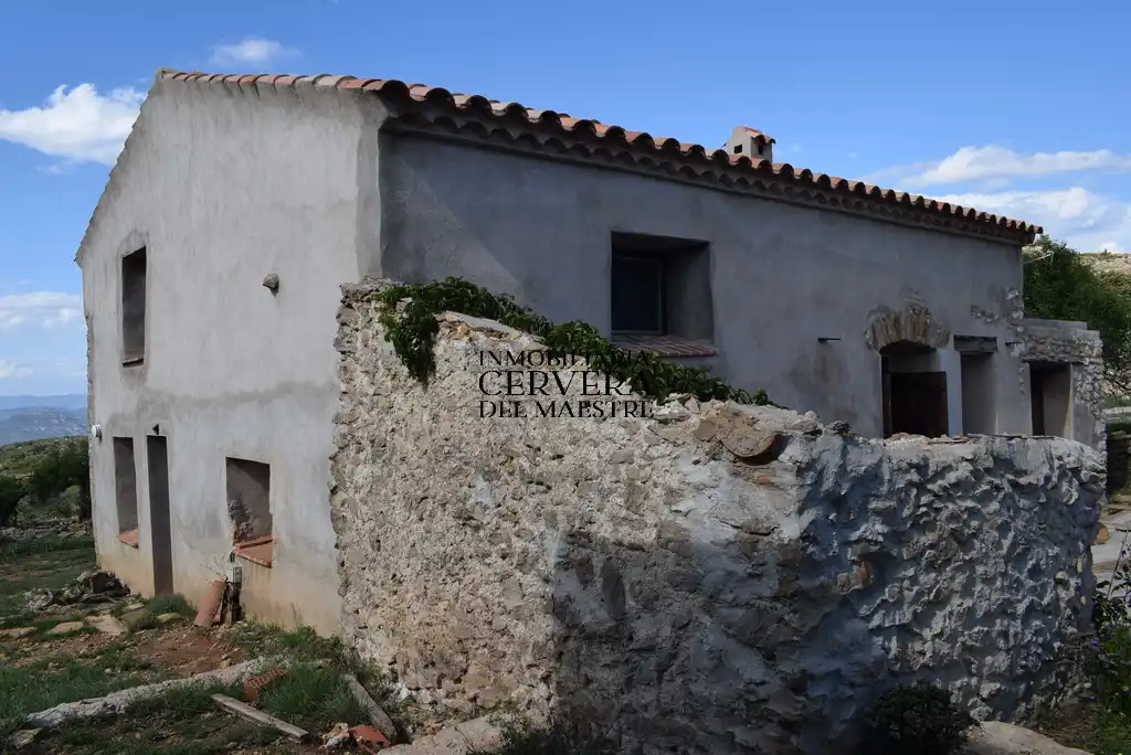 Vista exterior de Finca rústica en venta en Albocàsser