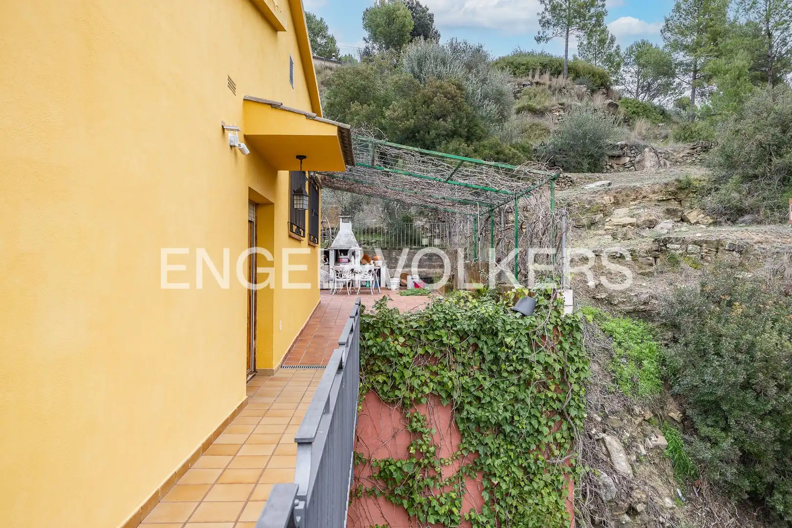 Terraza de Casa o chalet en venta en El Pont de Vilomara i Rocafort con Calefacción y Jardín privado