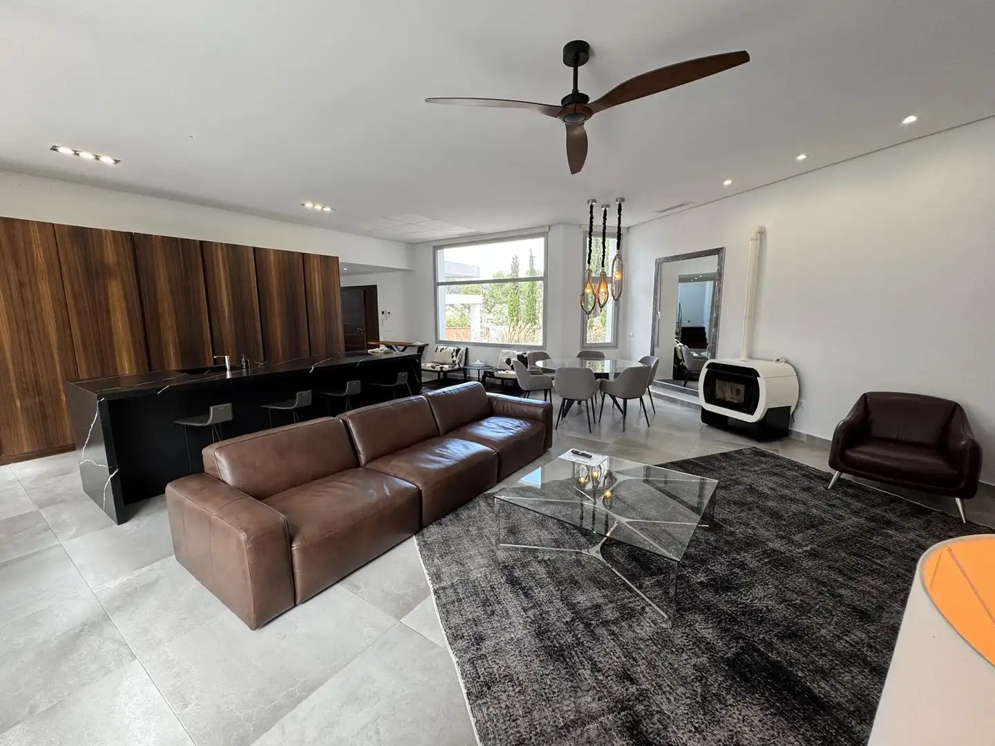 Living room of Houses for rent in Moraira  with Air Conditioner, Heating and Private garden