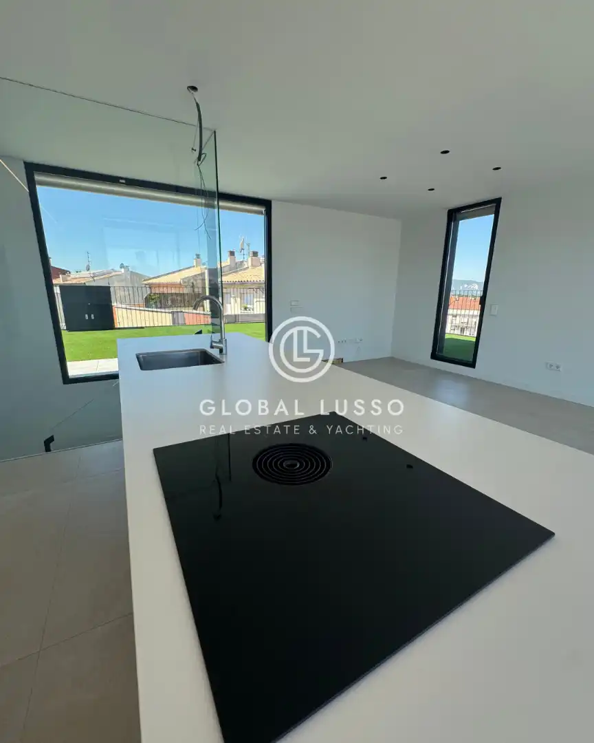 Cuina de Dúplex en venda en Taradell amb Aire condicionat, Calefacció i Terrassa
