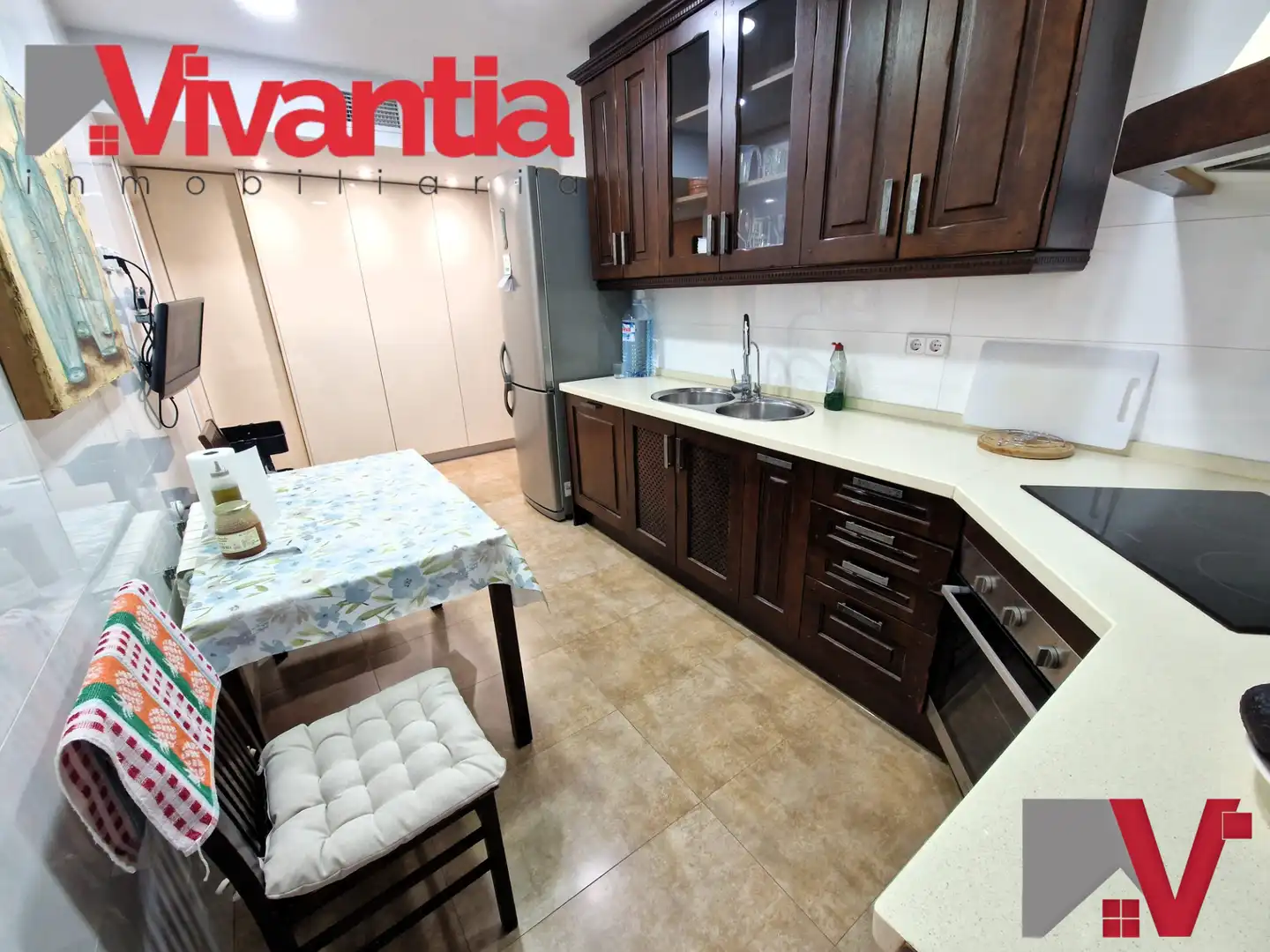 Kitchen of Flat for sale in Lorca  with Air Conditioner, Heating and Furnished