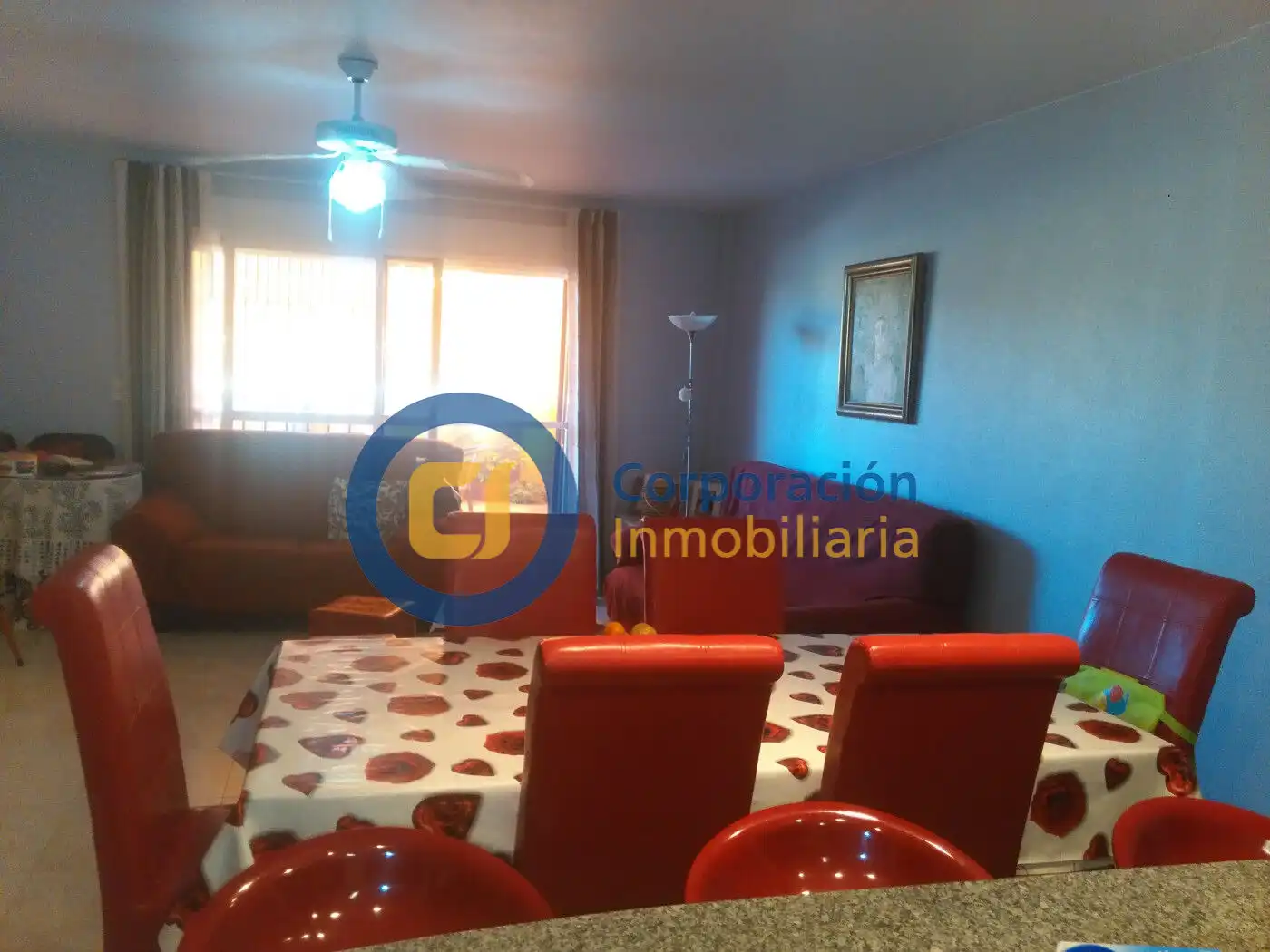 Sala de estar de Ático en venta en Lorca con Aire acondicionado, Calefacción y Jardín privado