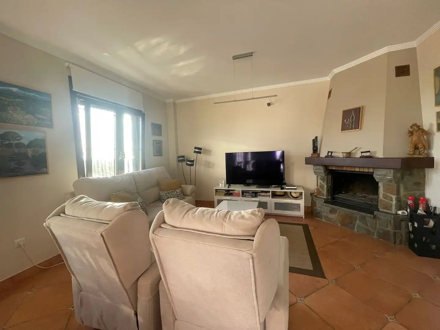 Sala de estar de Casa o chalet en venta en Mazagón con Aire acondicionado, Jardín privado y Terraza