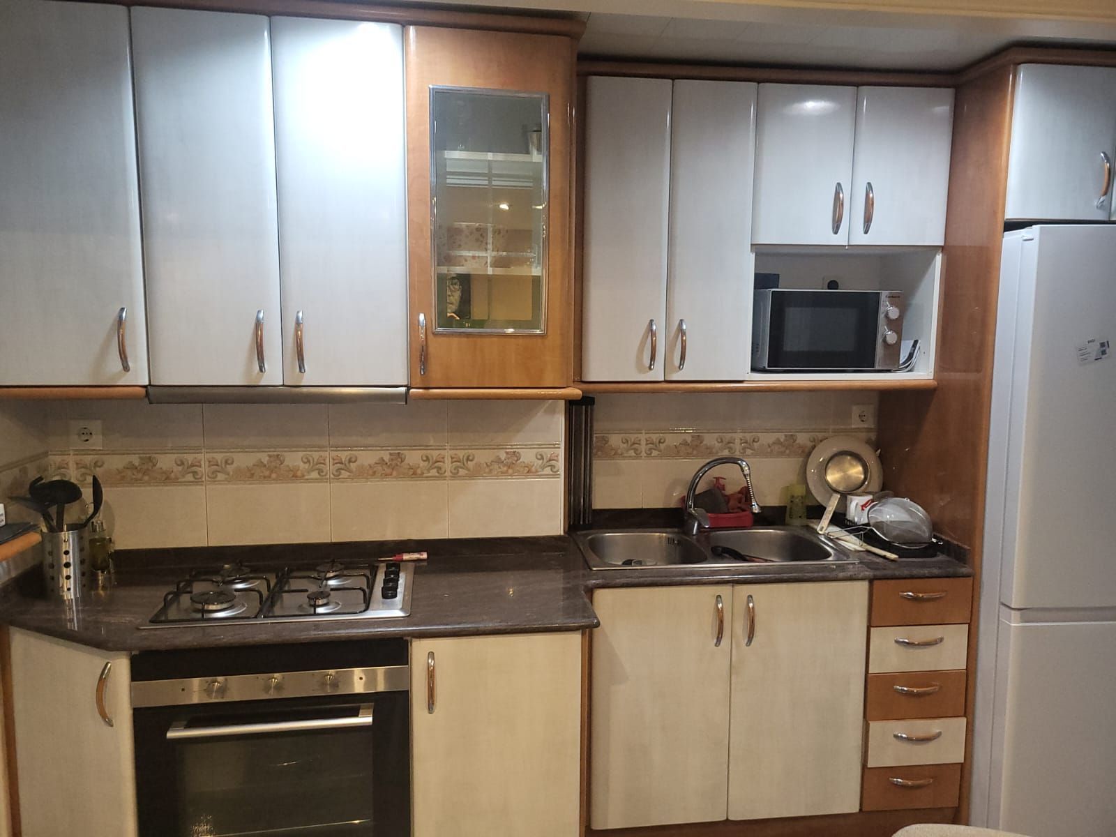 Kitchen of Flat for sale in Badalona
