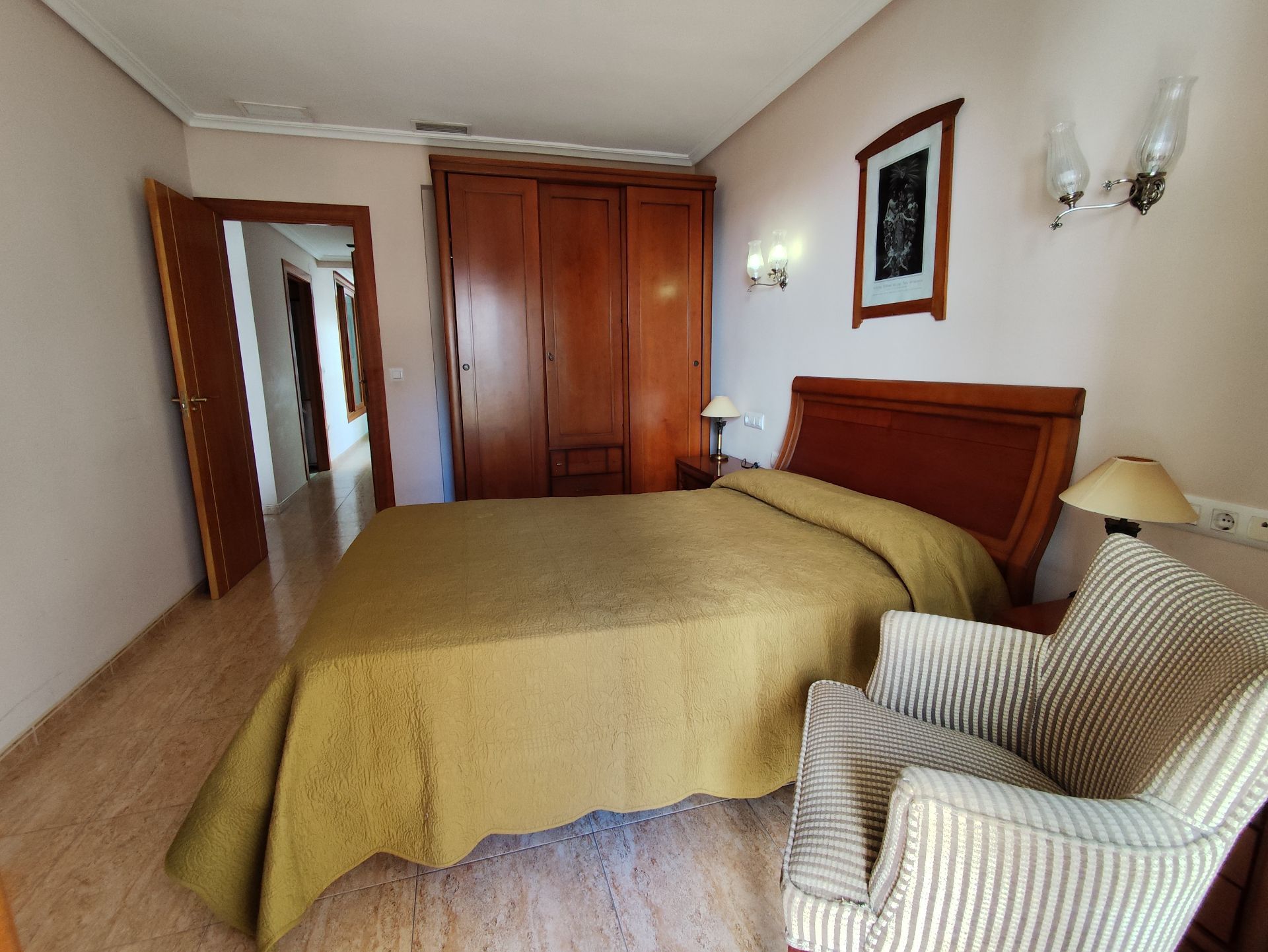 Bedroom of House or chalet for sale in Villajoyosa / La Vila Joiosa  with Air Conditioner, Heating and Terrace