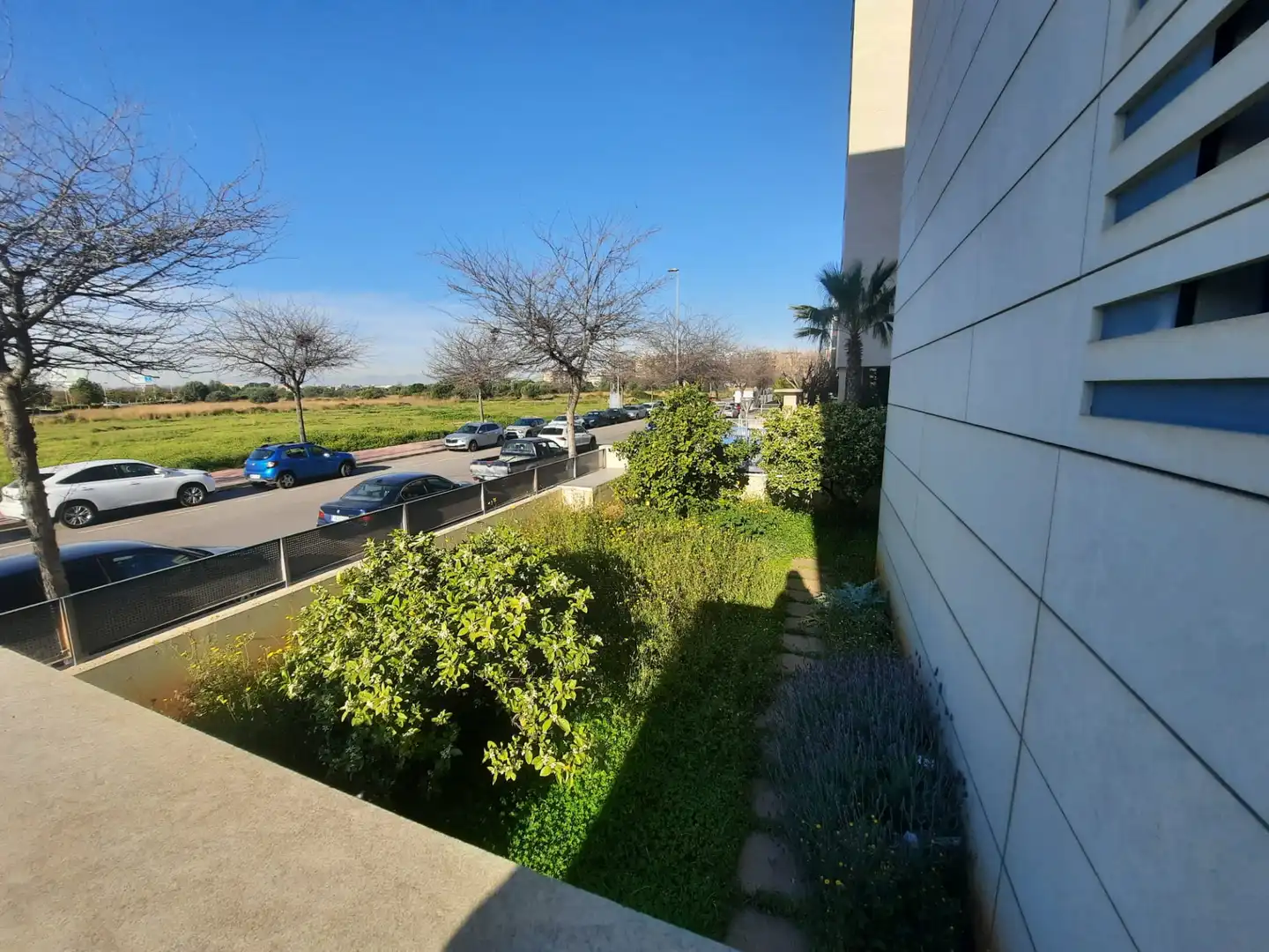 Vista exterior de Pis en venda en Castellón de la Plana / Castelló de la Plana amb Jardí privat, Parquet i Terrassa