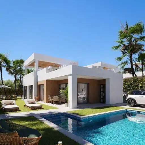 Chalet con piscina en venta en Golf Bahía, imagen 2