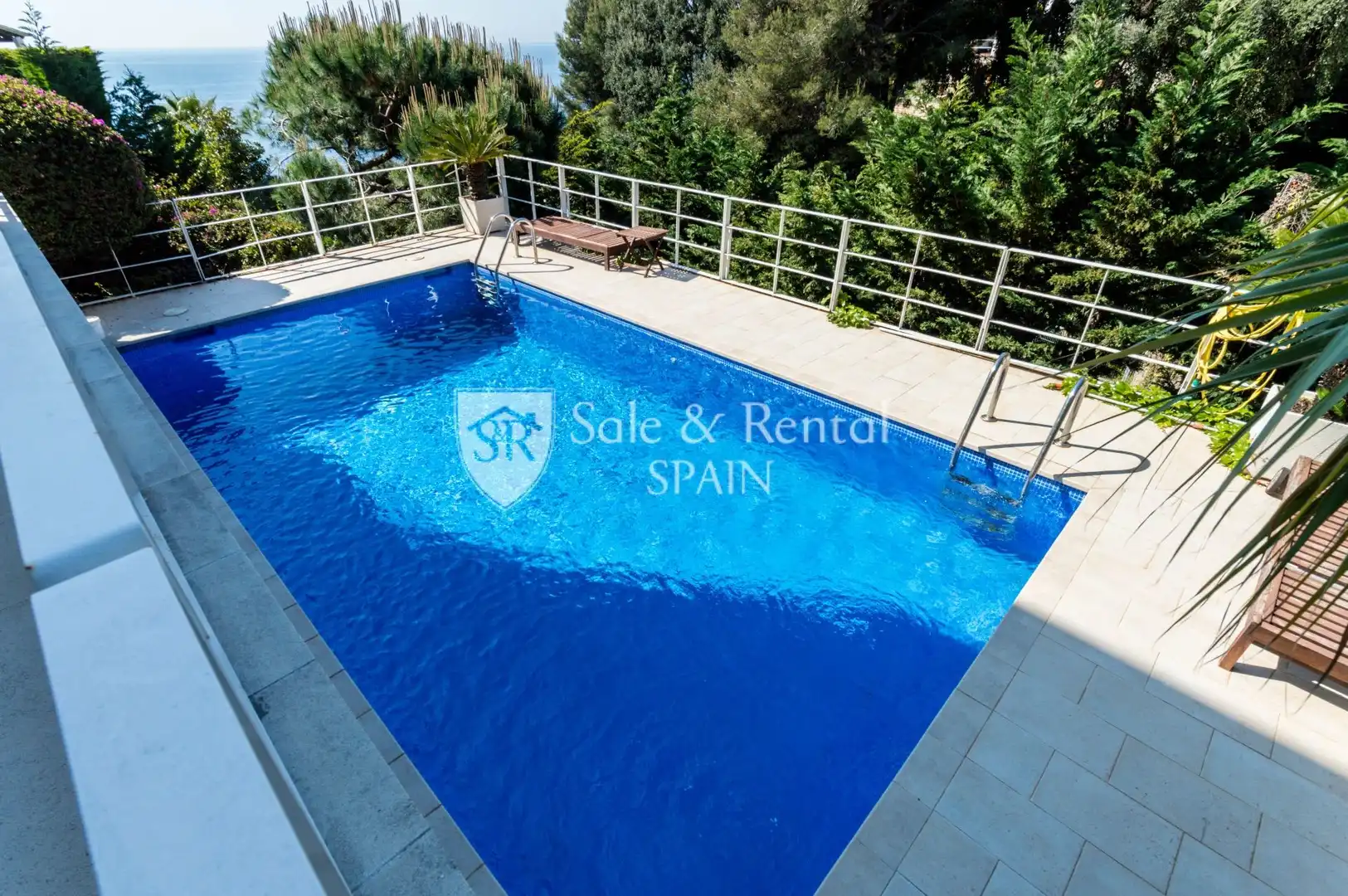 Piscina de Casa o xalet en venda en Lloret de Mar amb Aire condicionat, Jardí privat i Terrassa