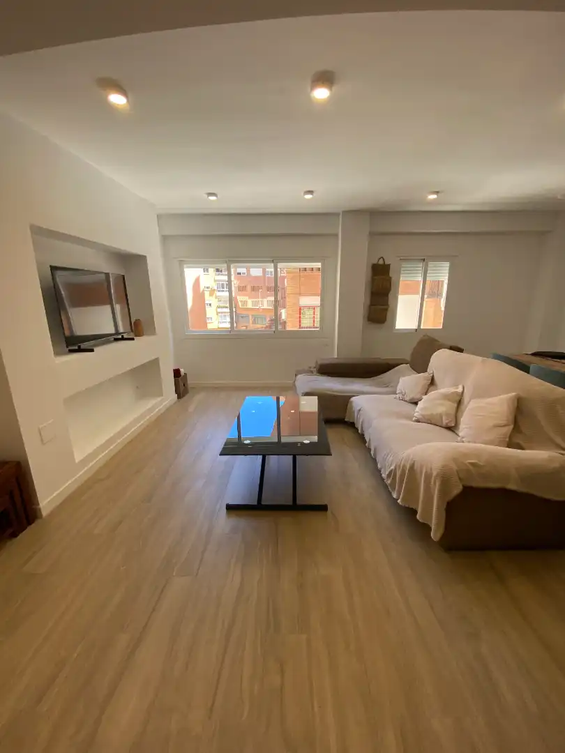 Living room of Apartments for rent in Málaga  with Air Conditioner, Furnished and Oven