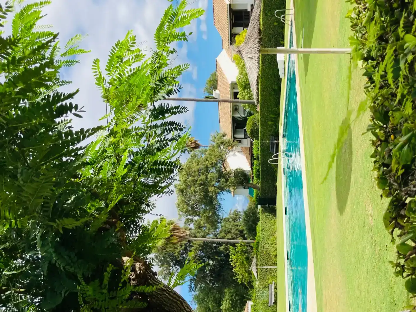 Piscina de Casa adosada de lloguer en Sotogrande Costa