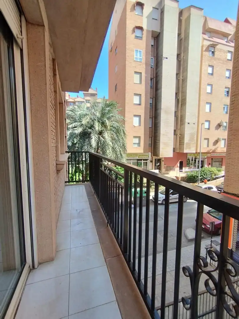 Terraza de Piso de alquiler en Murcia con Aire acondicionado, Amueblado y Balcón