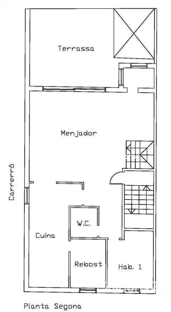 Casa adosada en venta en Rosselló