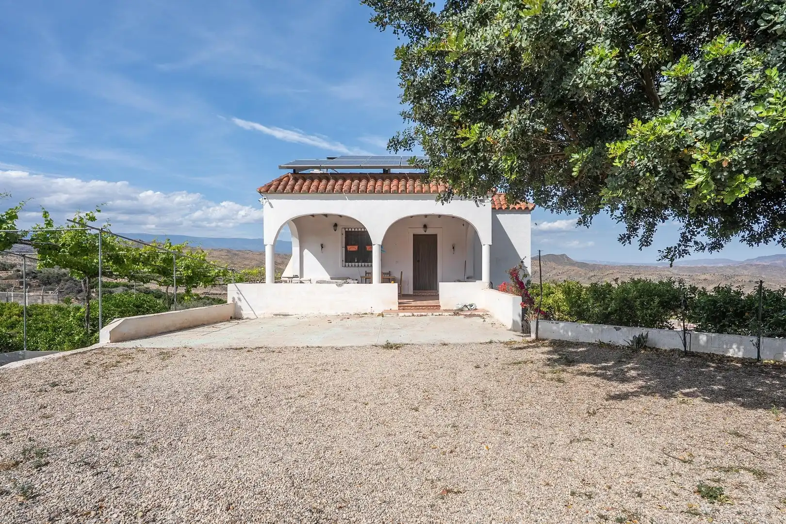 Vista exterior de Casa o chalet en venta en Alhama de Almería con Jardín privado y Terraza