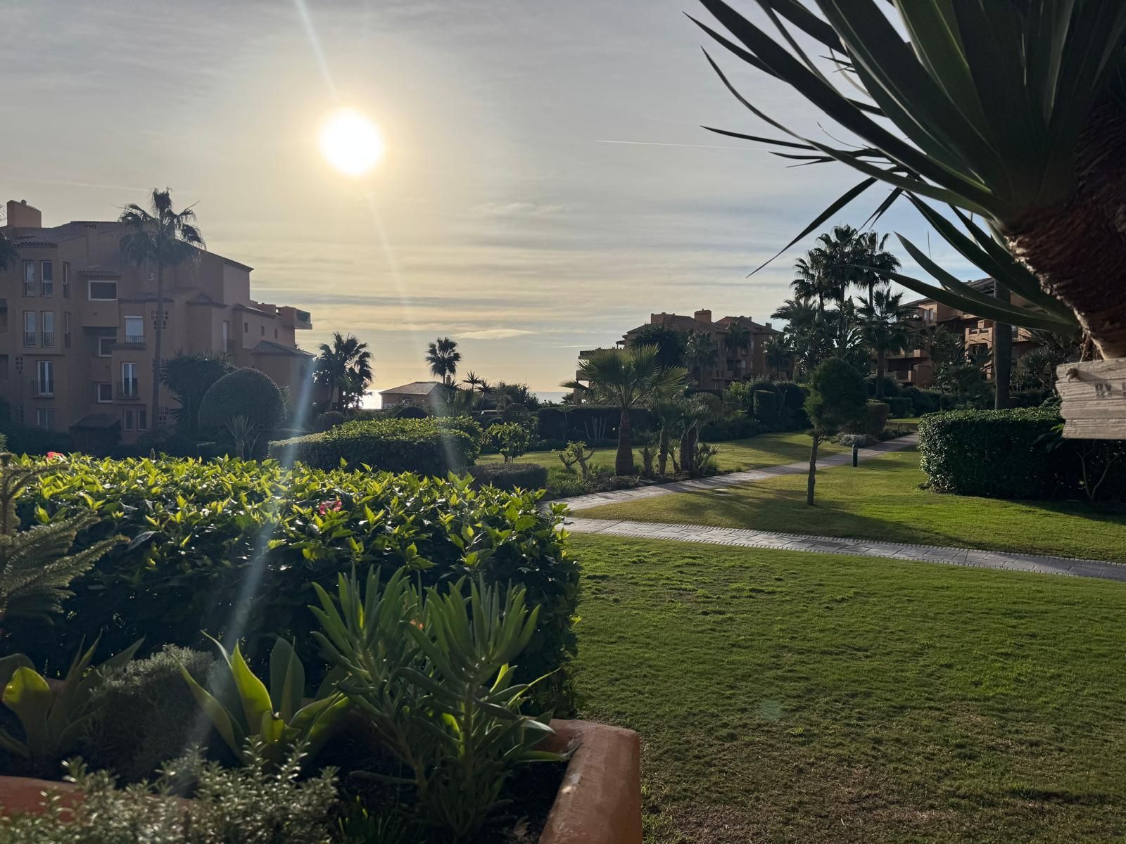 Garden of Flat for sale in Manilva  with Air Conditioner, Heating and Terrace