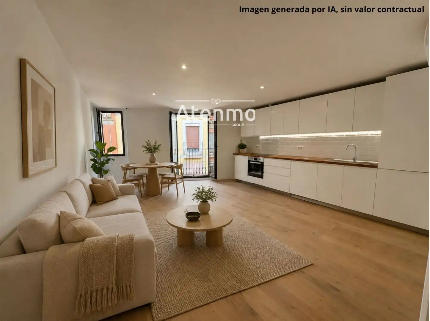 Sala de estar de Piso en venta en Barcelona con Aire acondicionado y Terraza