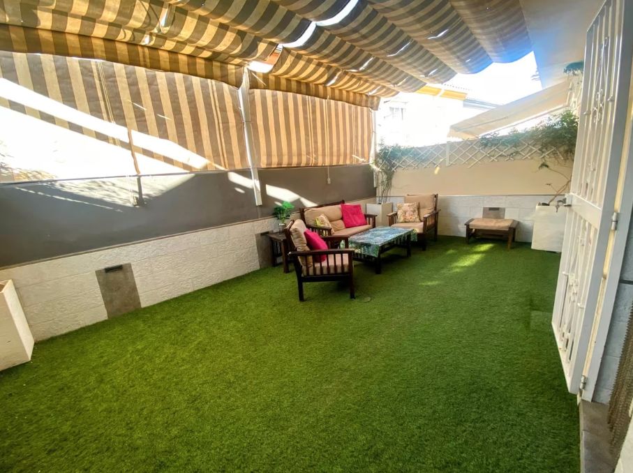 Terrace of Single-family semi-detached for sale in Atarfe  with Air Conditioner, Private garden and Parquet flooring