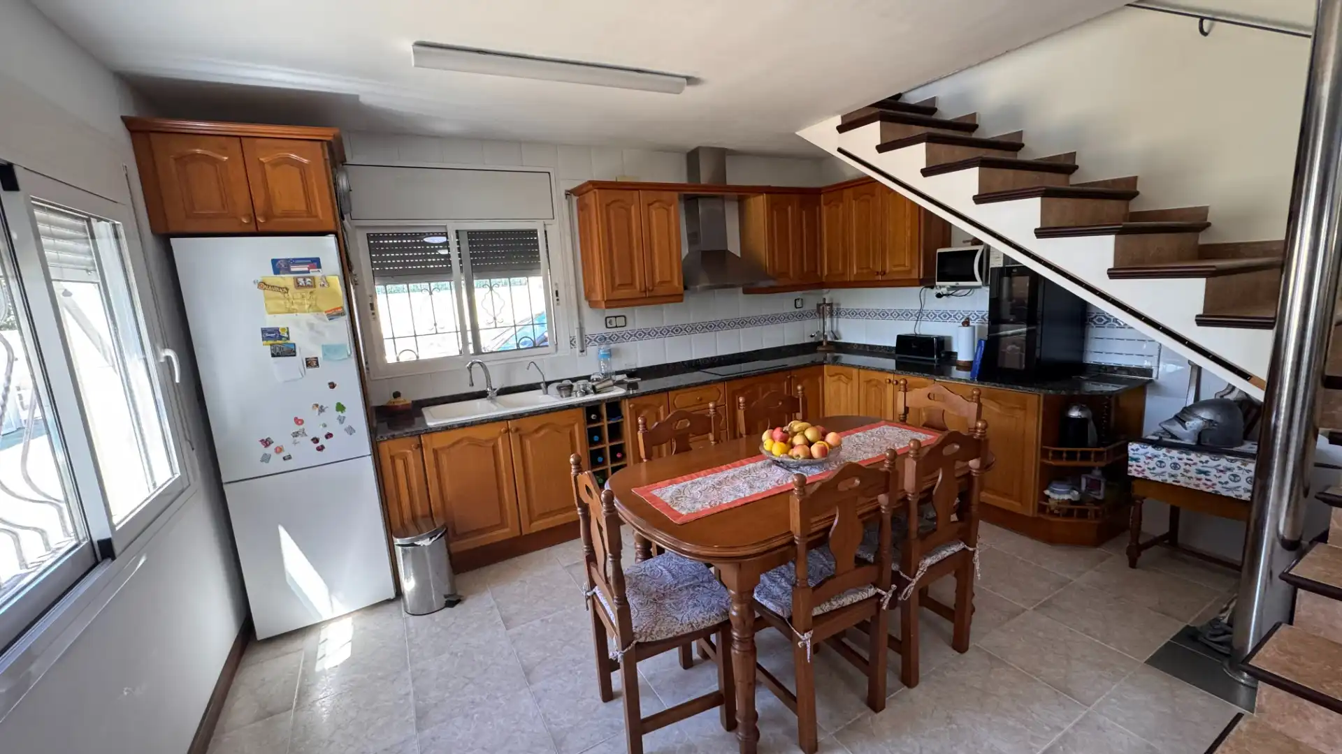 Kitchen of Houses for sale in El Catllar   with Air Conditioner, Private garden and Swimming Pool