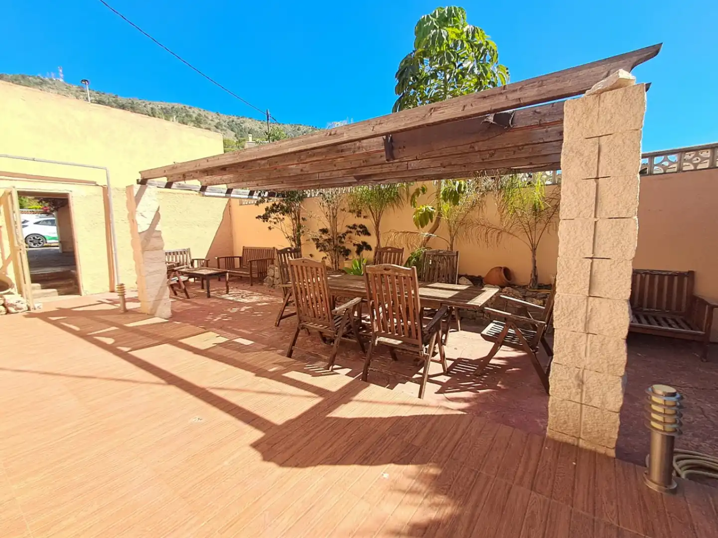 Terraza de Casa o chalet de alquiler en L'Alfàs del Pi con Aire acondicionado, Calefacción y Jardín privado